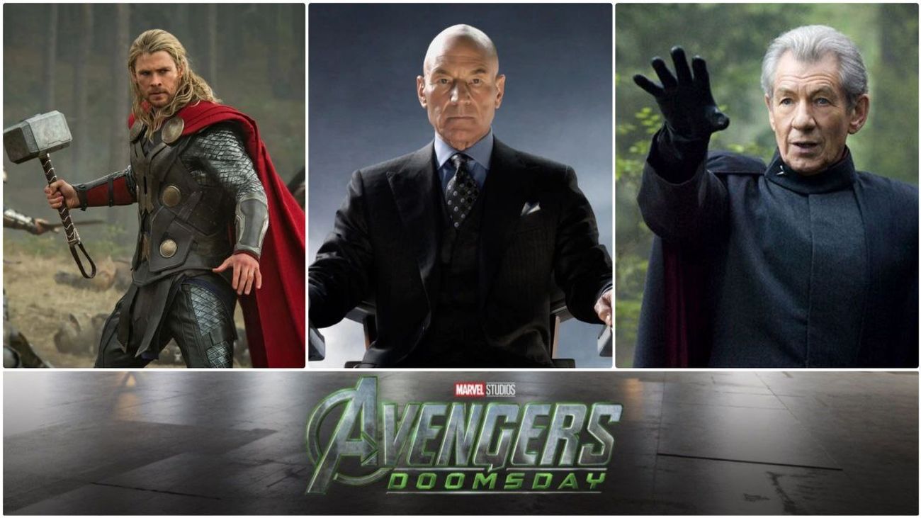 Ian McKellen, Patrick Stewart y Chris Hemsworth, regresan en 'Avengers: Doomsday'