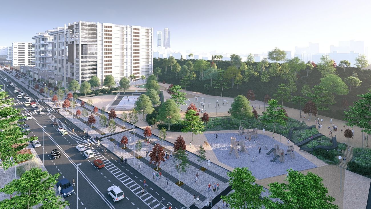 Proyecto de urbanización de Las Tablas Oeste