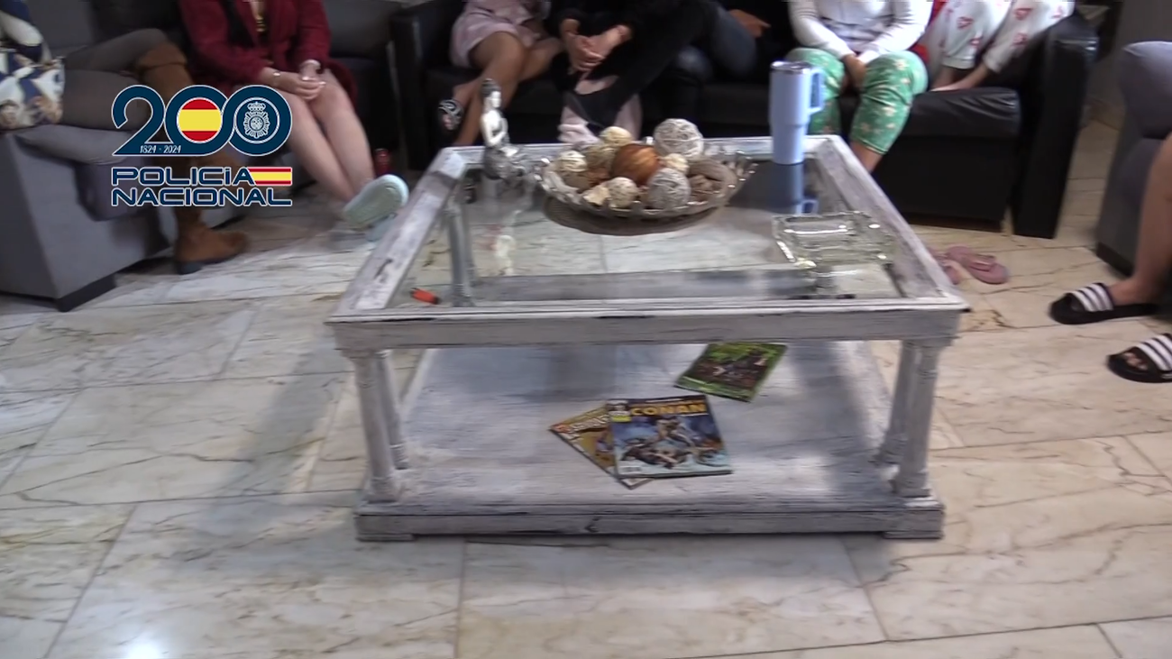 37 detenidos por explotar sexualmente 24 horas al día a 14 mujeres en Madrid