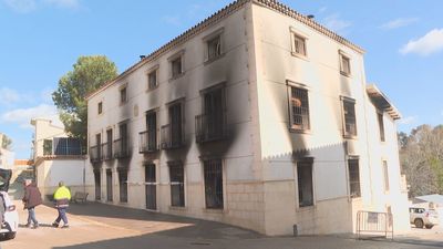Angustioso rescate en el incendio de una casa en Valdaracete: "No podía salir por culpa de las rejas"