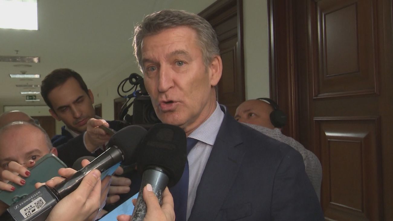 Feijóo asegura que si Sánchez quiere ser "democrático" debe llevar al Congreso el aumento del gasto en defensa