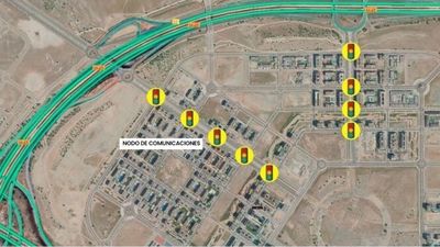 El Cañaveral estrena este viernes nueve semáforos y Valdebebas cuatro la próxima semana