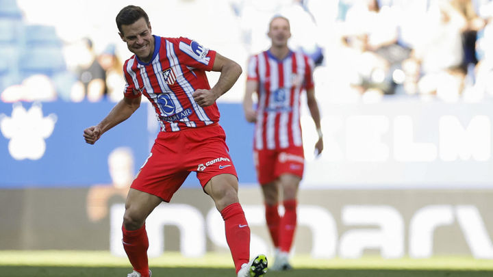 César Azpilicueta celebra su gol al Espanyol / EFE