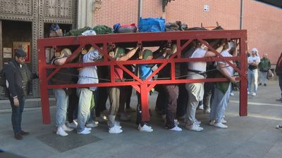 Último ensayo de la Hermandad Macarena y Gran Poder antes de Semana Santa