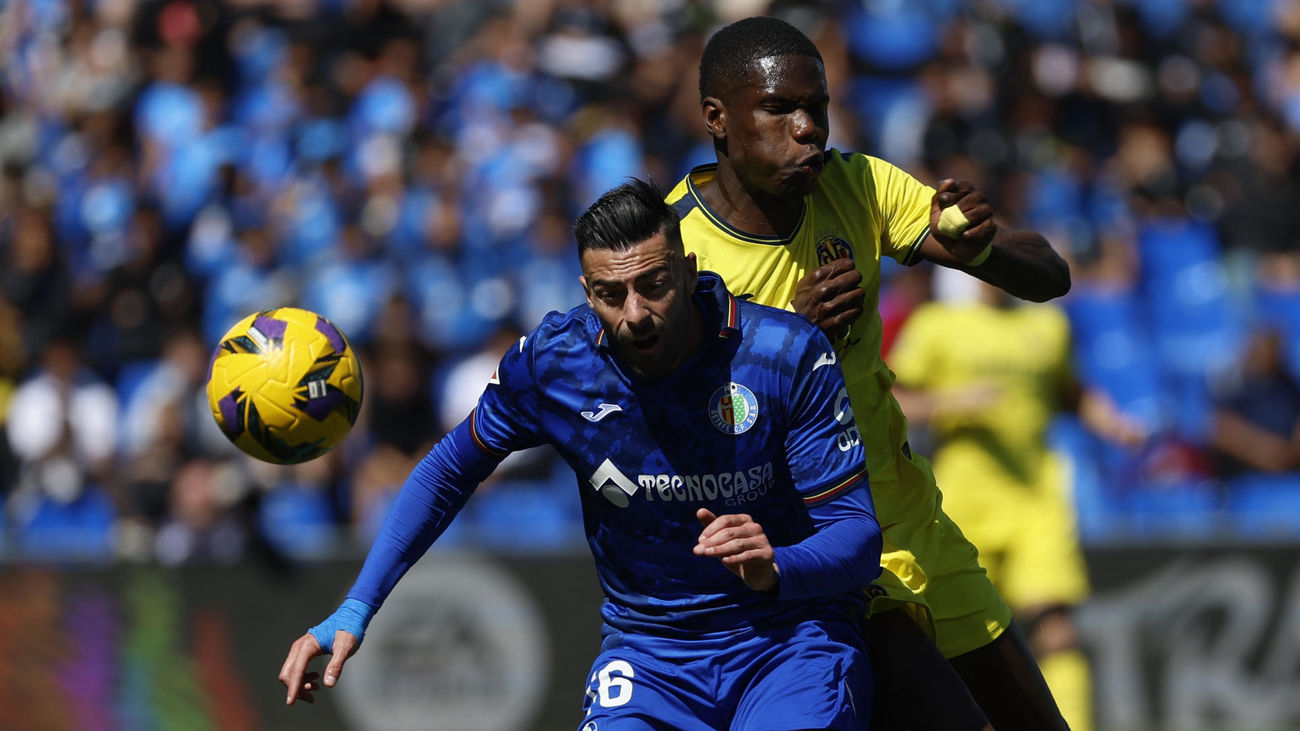 1-2. El Getafe frena su racha positiva ante un buen Villarreal