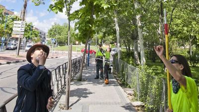 "¡Leganés se tiñe de verde! Arranca la primavera con una plantación popular de 100 árboles