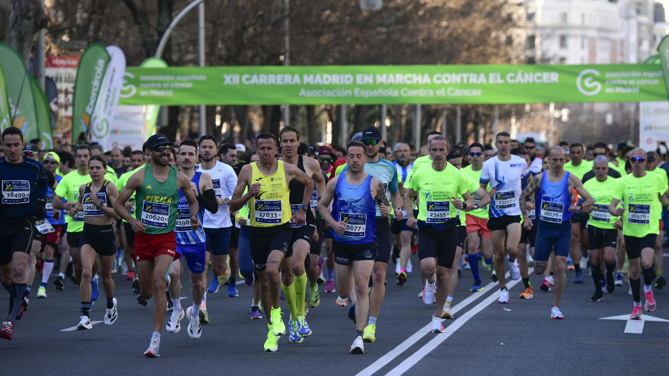 ¡Madrid no falla! 27.000 personas toman sus calles en la Carrera contra el Cáncer