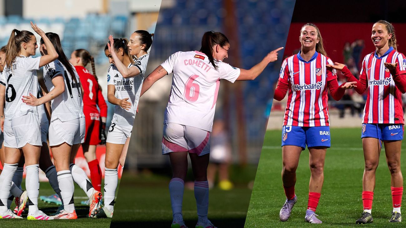 Real Madrid, Atlético de Madrid y Madrid CFF