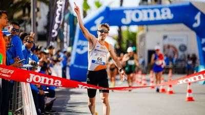 El madrileño Álvaro López, campeón de España de 20 kilómetros marcha