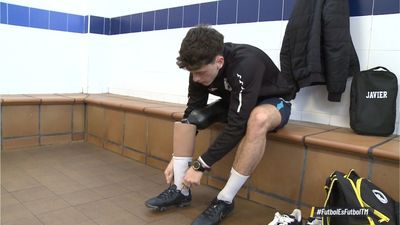 Javier Mejorada, el primer futbolista con prótesis de la RFFM