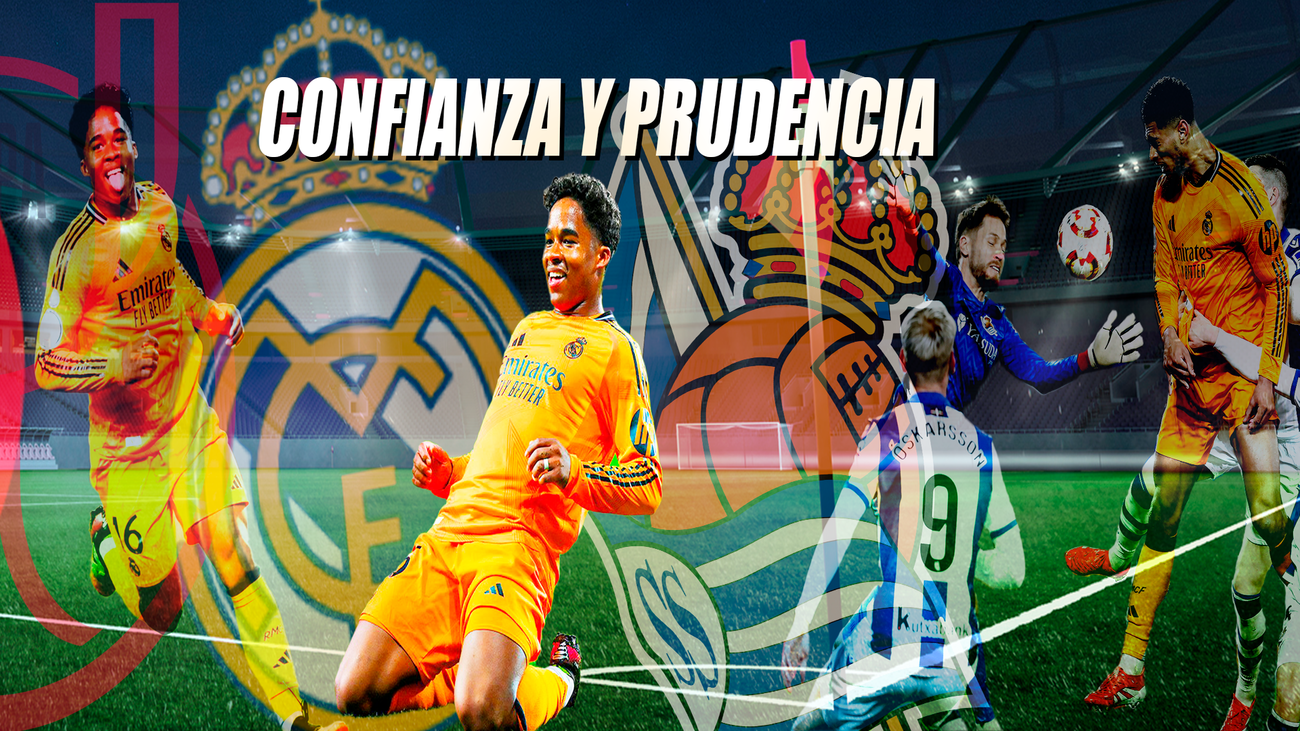 El Real Madrid busca la final de la Copa del Rey sin fiarse de la Real Sociedad