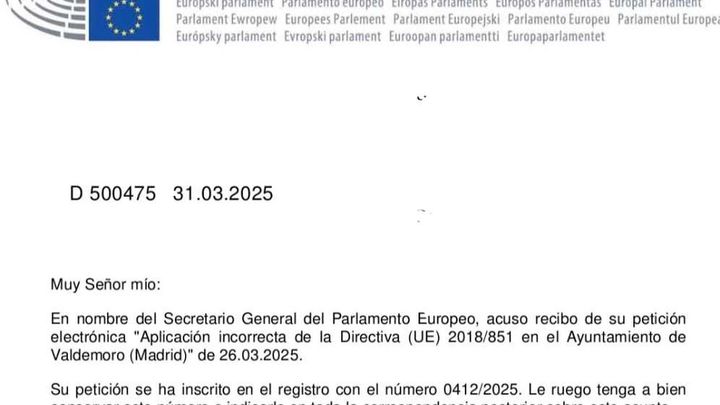 Petición a la UE de ACUSVAL para denunciar la aplicación de la tasa de basuras / ACUSVAL