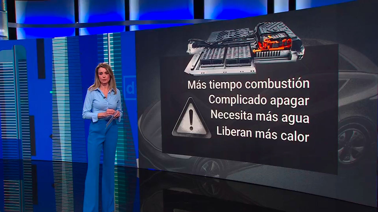 La complejidad de apagar incendios en vehículos eléctricos, clave en la tragedia de Alcorcón