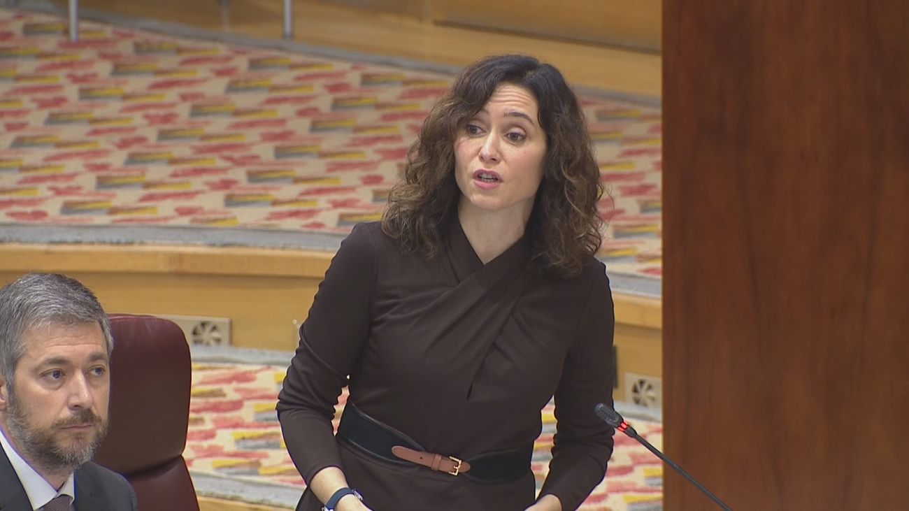 Ayuso critica la "urgencia" del Gobierno de Sánchez en ir contra las universidades privadas