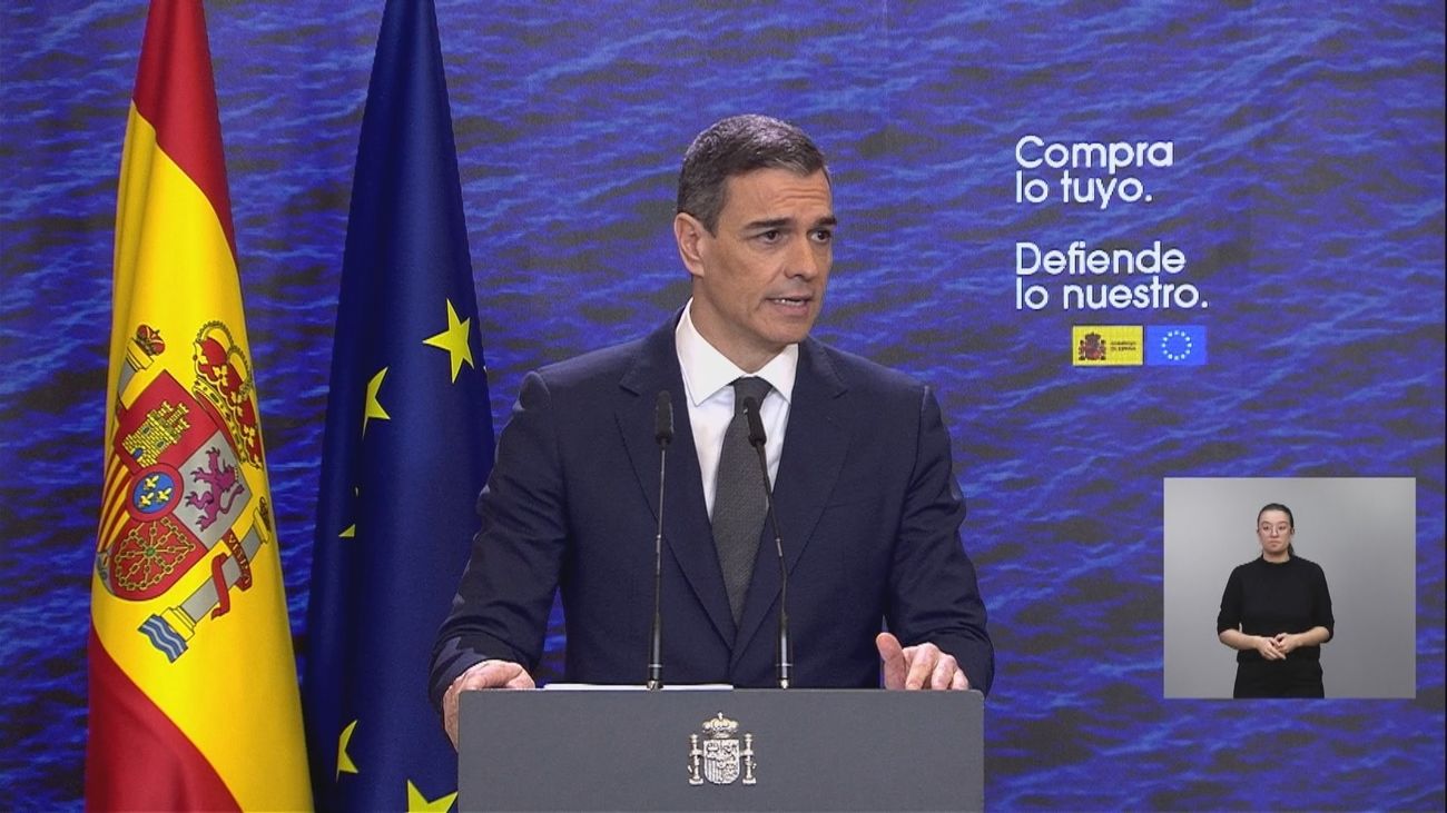 Aranceles de Trump: Sánchez anuncia un plan de 14.100 millones euros para proteger a las empresas