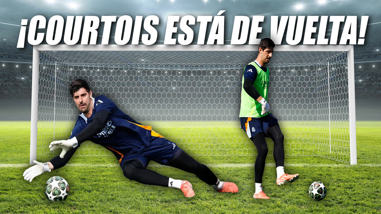 Courtois entra en la convocatoria contra el Arsenal