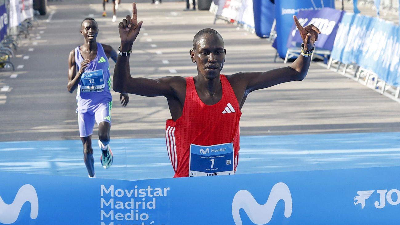 Kibet y Jepkemboi, doblete keniano en un Madrid Medio Maratón de récord