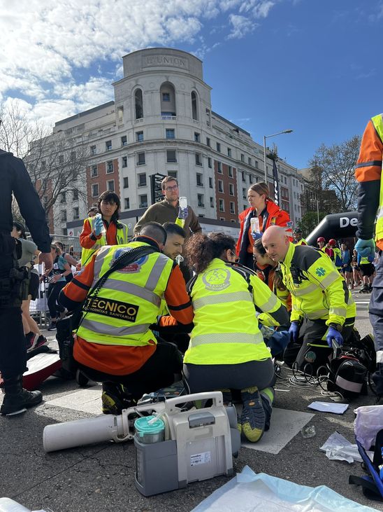 Muere uno de los corredores del Medio Maratón de Madrid tras una parada cardiorrespiratoria