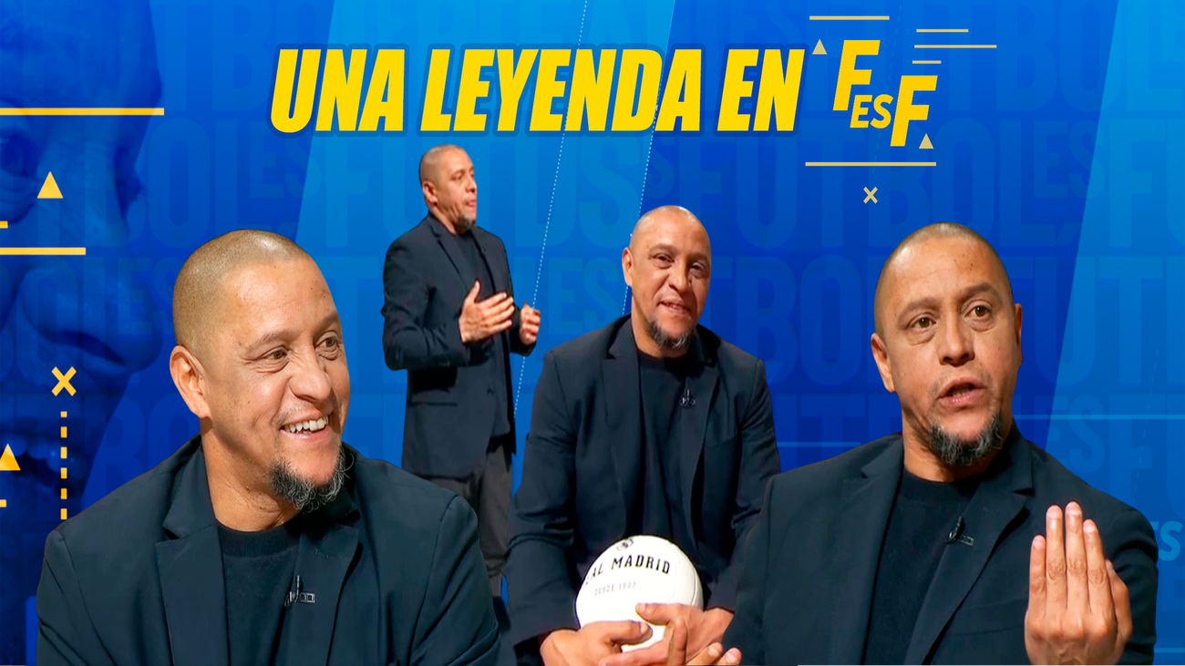 Roberto Carlos, la vuelta de un mito a 'Fútbol es fútbol'