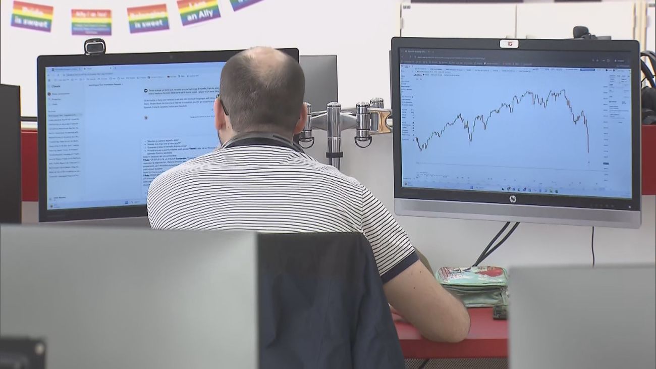 Nuevo desplome en las bolsas por la guerra comercial: el Ibex pierde un 5,12% y regresa a niveles de enero