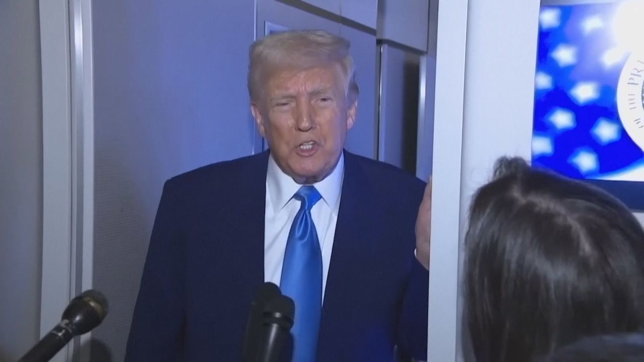 Trump justifica los aranceles como la "única manera de curar" los déficit "masivos" con China o la UE