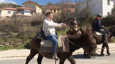 Los burros regresan al pueblo (y te llevan de tapeo): así es la ruta gastronómica más original de la sierra madrileña