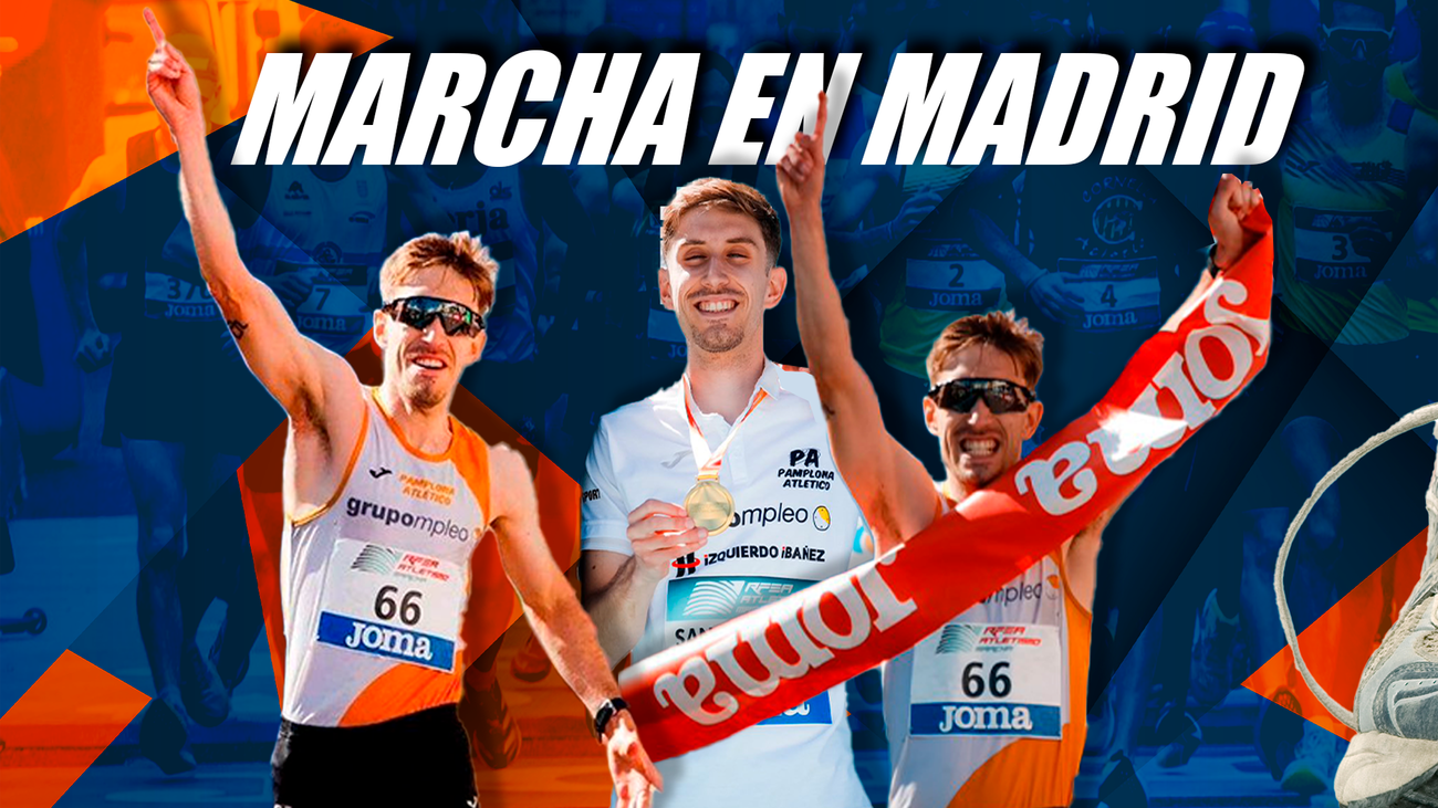 Diego García y Álvaro López, los referentes de la marcha madrileña