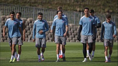 El Atlético de Madrid regresa al trabajo sin De Paul y Lino