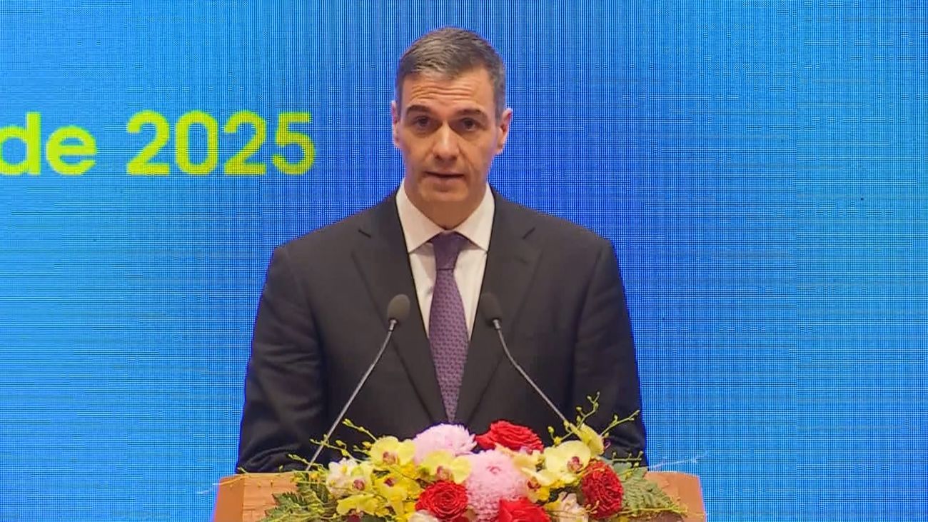 Sánchez sobre los aranceles: "Las guerras comerciales no benefician a nadie"