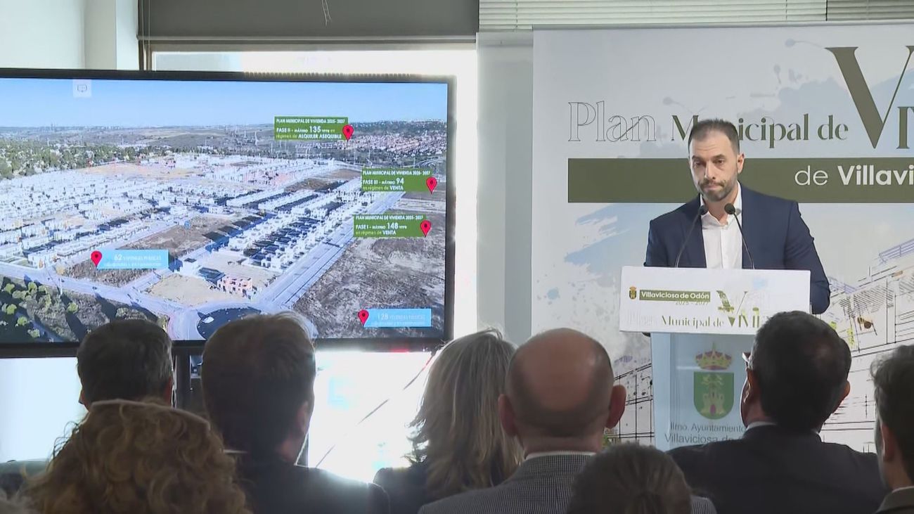 Presentada en Villaviciosa de Odón la mayor promoción de vivienda protegida del municipio