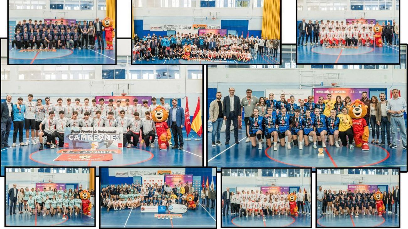 Alcobendas masculino y Leganés femenino ganan los Sectores Juveniles de balonmano