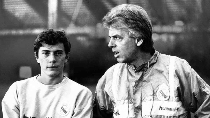 Leo Beenhakker y Emilio Butragueño / ARCHIVO