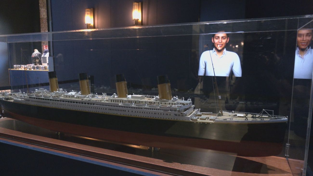 'La leyenda del Titanic, la exposición inmersiva que revive el naufragio