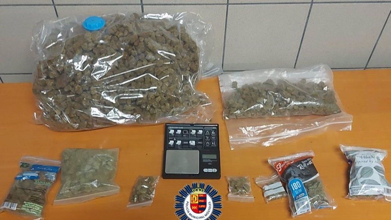 Marihuana intervenida