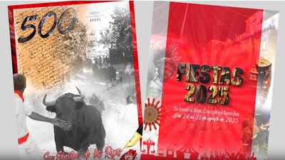 Sanse ya tiene diseño para promocionar sus encierros de 2025, que cumplen 500 años