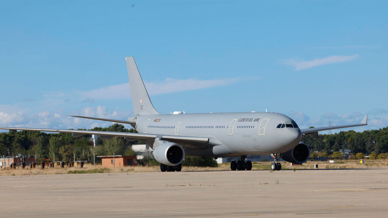 Airbus entrega el primero de sus tres aviones cisterna y de transporte para el Ejército del Aire