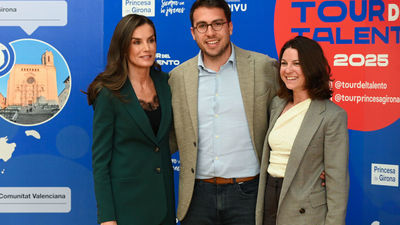 La reina preside en León el Premio Princesa de Girona de CreaEmpresa