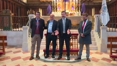 Finaliza la segunda fase de la restauración de la Iglesia del Carmen y San Luis