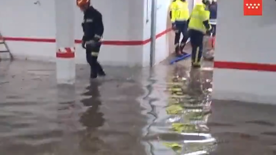 La lluvia provoca numerosas incidencias en el sureste de la Comunidad de Madrid