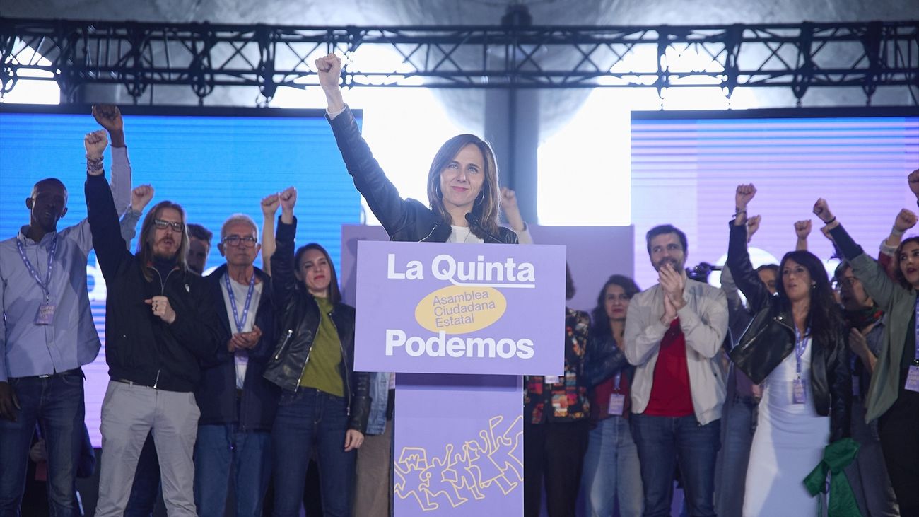 Belarra promete el resurgir de Podemos frente a la izquierda "dócil" de Sumar