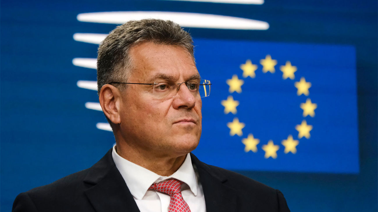El comisario de Comercio, Maros Sefcovic