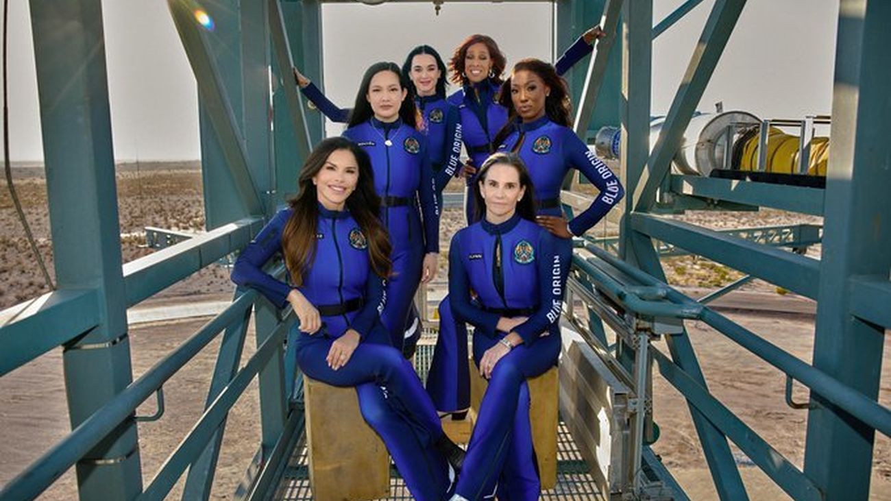 Primer vuelo suborbital completamente femenino de Blue Origin