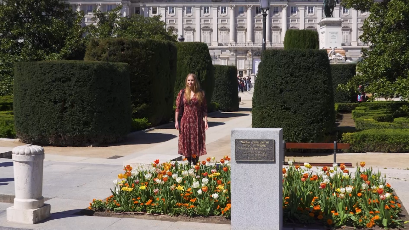 Un real regalo holandés a Madrid en forma de tulipanes