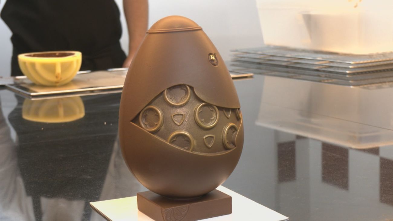 Huevos de Pascua, monas y pestiños: Madrid se rinde ante el arte del chocolate