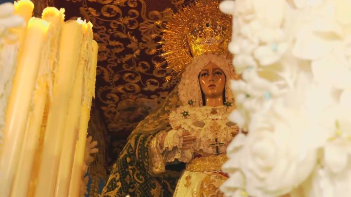 Estación de Penitencia de la Esperanza Macarena en Madrid