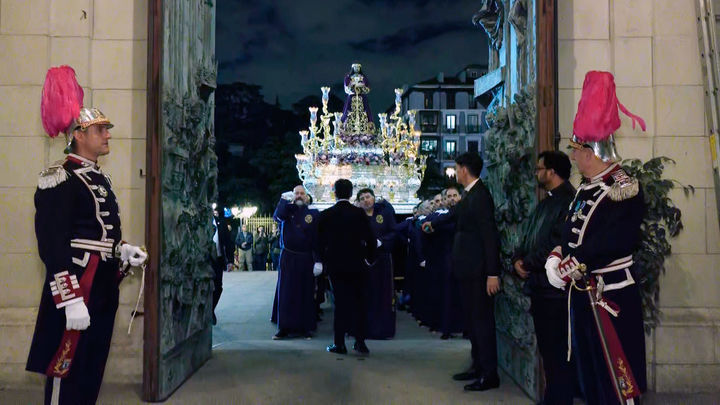 Jesús 'El Pobre' entra por primera vez en La Almudena