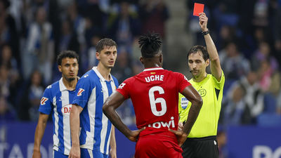 1-0. Una nueva expulsión lastra al Getafe, que pierde ante el Espanyol