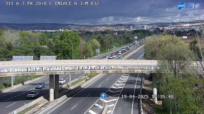 El mal tiempo adelanta el regreso de muchos madrileños tras la Semana Santa