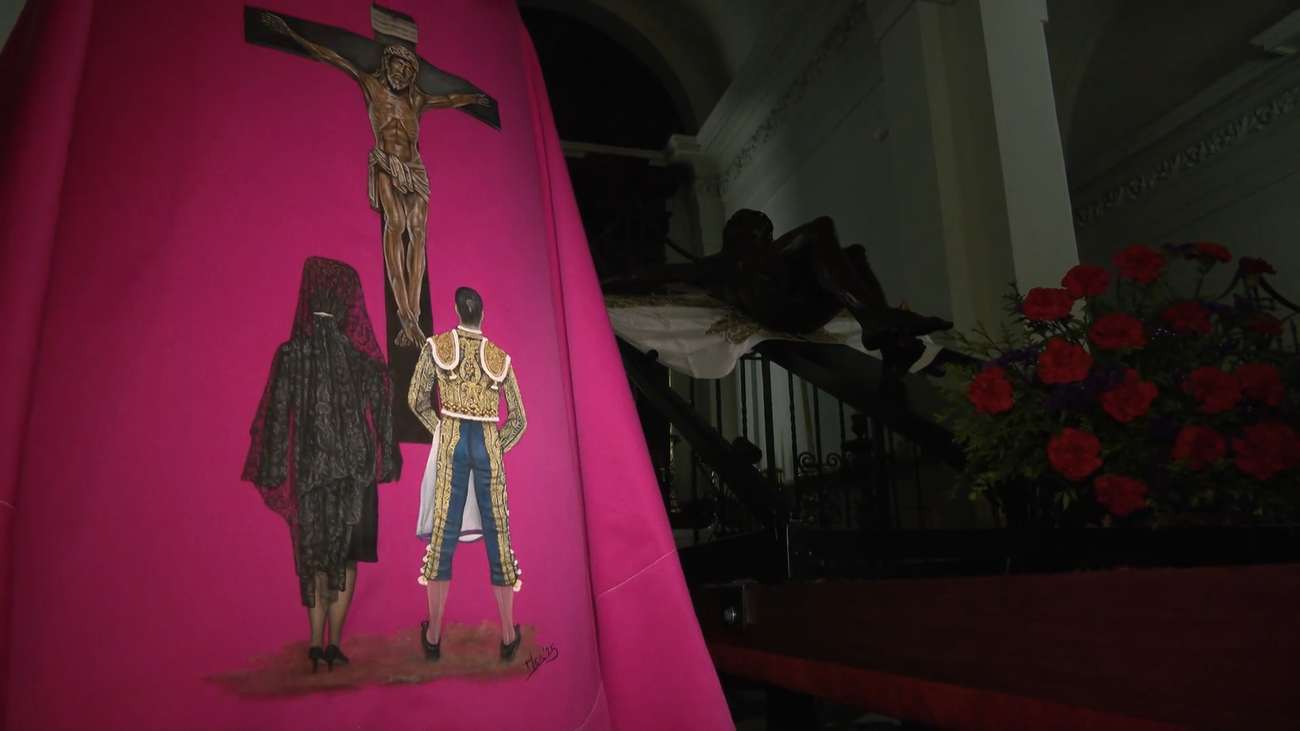 El retranqueo del Cristo de Medinaceli, en exclusiva para Telemadrid