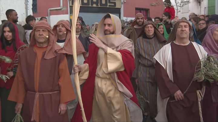 Orusco celebra su Pasión Viviente "más auténtica", con voces en directo